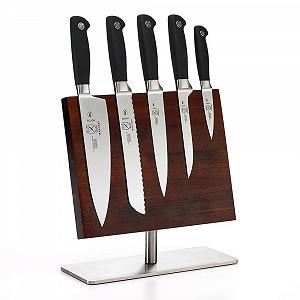 Набір ножів Mercer Culinary Genesis, кований, магнітна дошка-підставка з 6 предметів, 28,9 см x 22,9 см, нержавіюча сталь synthetic.ua - Фото 1