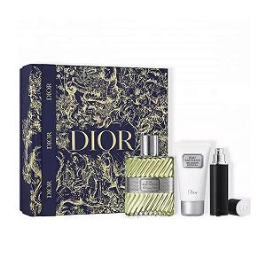 Набор Christian Dior Eau Savage EDT 100 мл + Мини 10 мл + Гель для душа 50 мл Подарочный - Фото 1