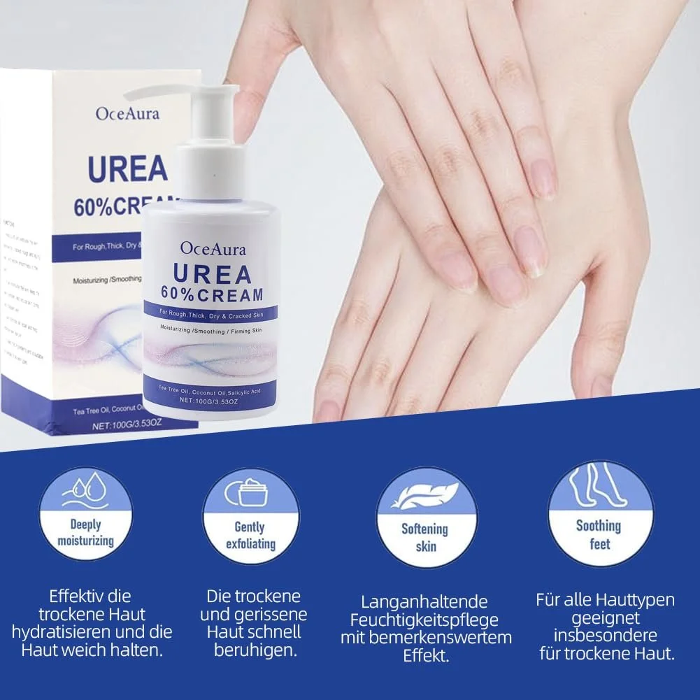 Крем с мочевиной 60% и салициловой кислотой для ног и рук против мозолей и трещин, фото №6