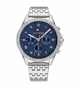 Женские часы Tommy Hilfiger Аналоговые Кварцевые 32011950 Сталь серебристый - Фото 1
