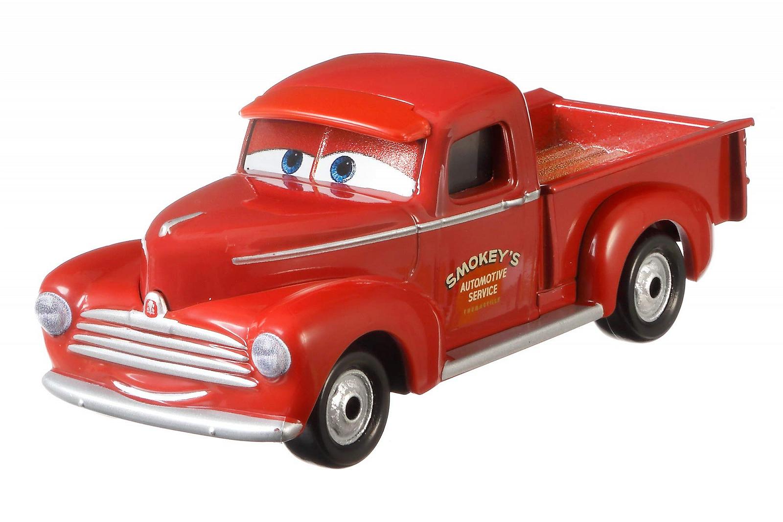 Машинка Mattel Disney Cars FLM36 Die-Cast Smokey, фото №1