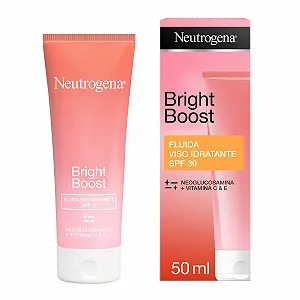 Зволожуючий флюїд для обличчя Neutrogena Bright Boost SPF 30 з неоглюкозаміном 50 мл - Фото 1