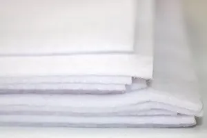 Фетр для поделок мягкий Лентомания 20*30см белый FELT01 - Фото 1