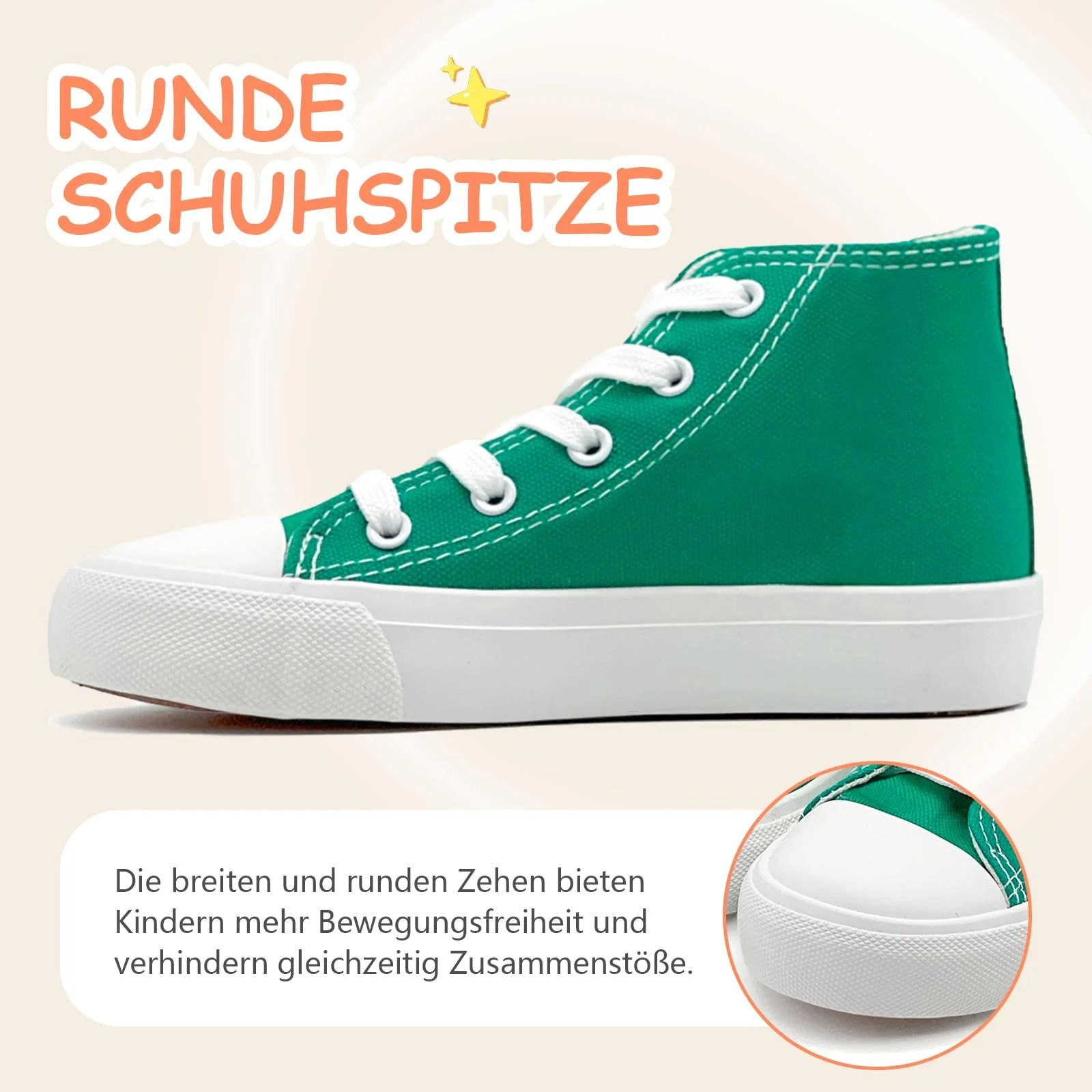 Детские Кроссовки для Девочек и Мальчиков High-Top Canvas Классические Регулируемые Ремни Ходьба Кроссовки из Холста, фото №4