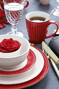 Миска GreenGate Alice Белый Фарфор D x В 10 x 9 см synthetic.ua - Фото 1