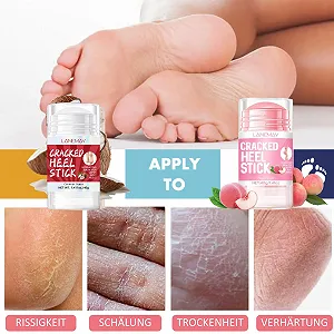 Крем для ног Увлажняющий против трещин и мозолей Набор 2 шт. с мочевиной 60% для пяток, рук и локтей synthetic.ua - Фото 1