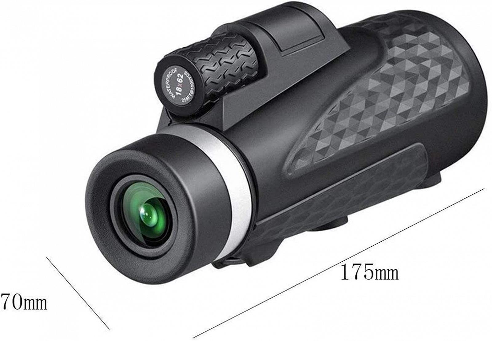 Монокуляр Teleskop-Monokular 10 x 50 Tragbar HD Камераоб'єктив, фото №4