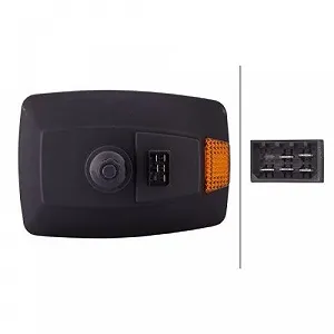 Фара HELLA 1SA 996 120-461 для SCANIA, правая synthetic.ua - Фото 1