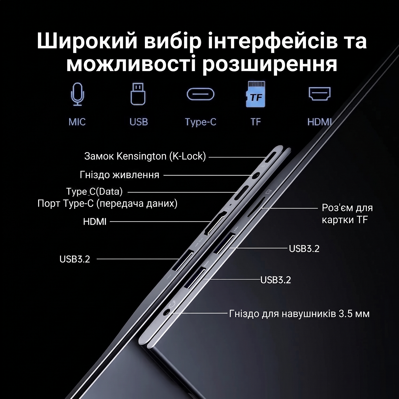 Ноутбук 15.6" ACEMAGIC LX15 Intel N97 RAM 16GB SSD 512GB Windows 11 (UKR), фото №6