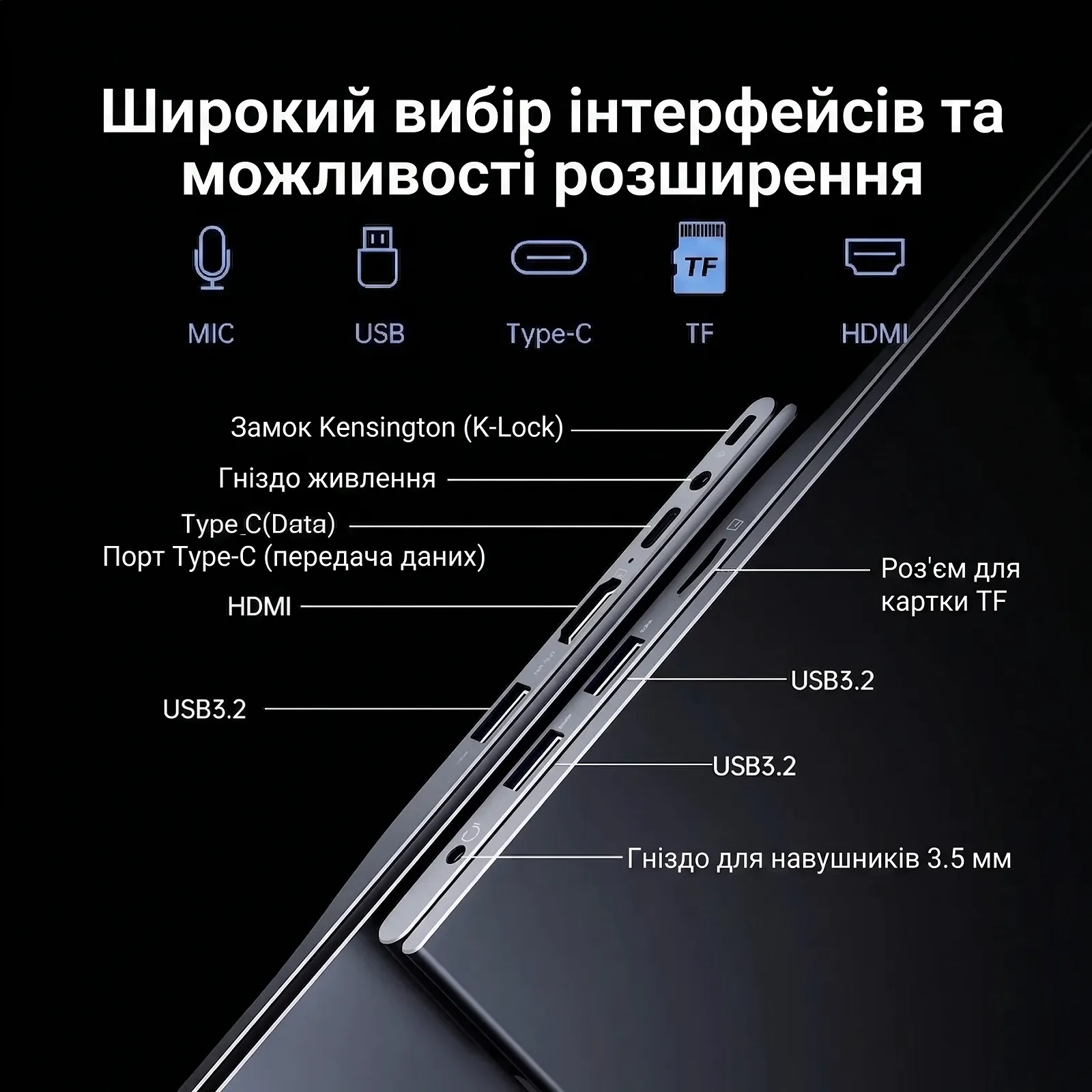 Ноутбук 15.6" ACEMAGIC LX15 Intel N97 RAM 8GB SSD 256GB Windows 11 (UKR), фото №6