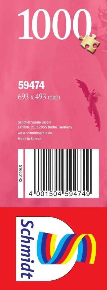 Пазл Schmidt Spiele Thomas Kinkade Disney Sleeping Beauty 59474 1000 деталей Разноцветный, фото №2