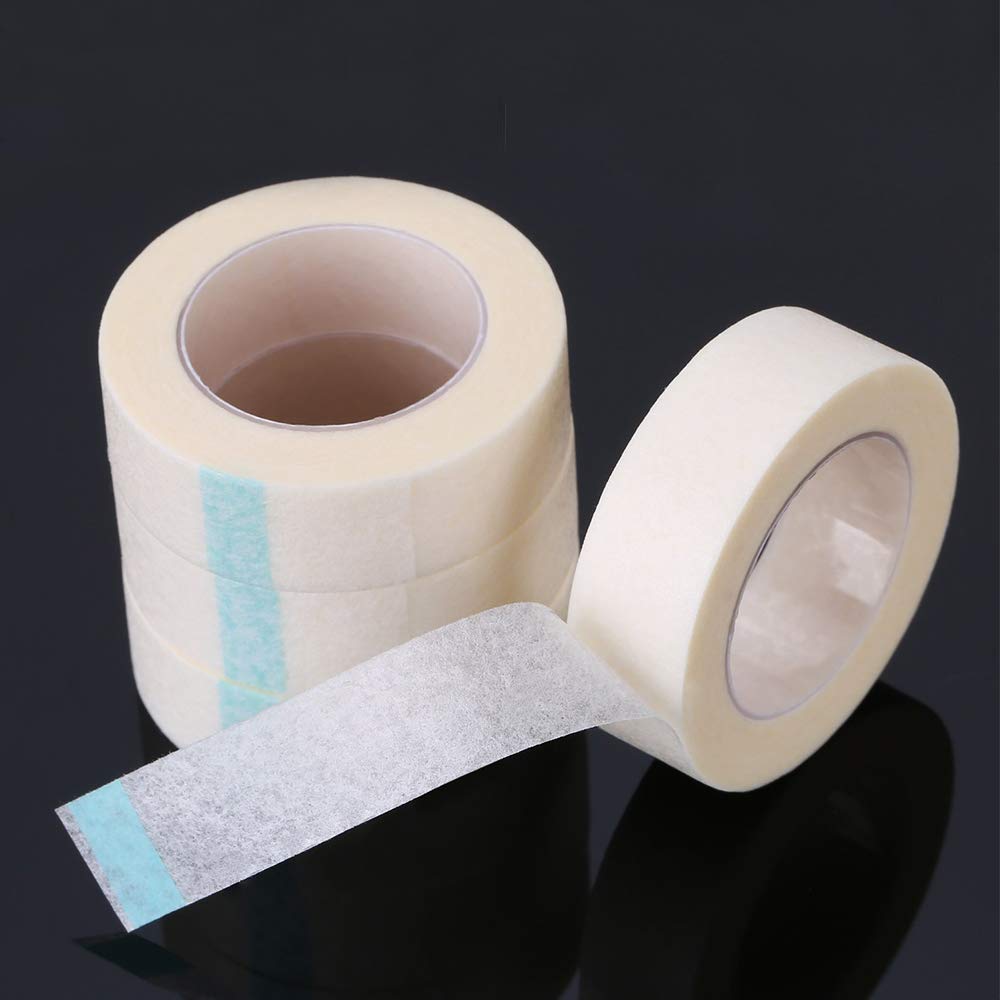 Рулони ATOMUS Eyelash Extension 0.08 mm Біла Micropore Paper Medical Tape 1.25 см, фото №1