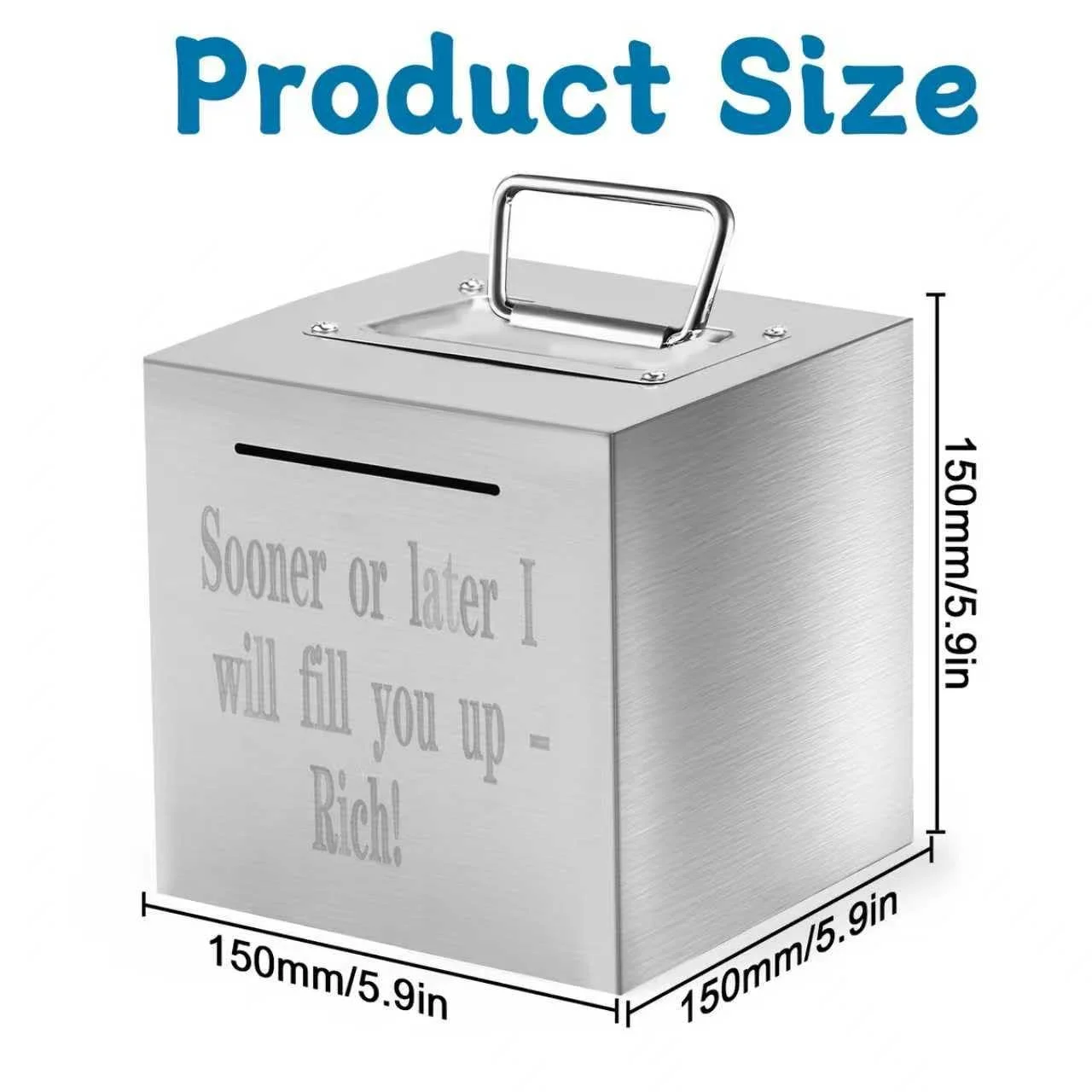 Скарбничка Sooner or Later I Will Fill You Up - Rich! для дорослих, фото №2