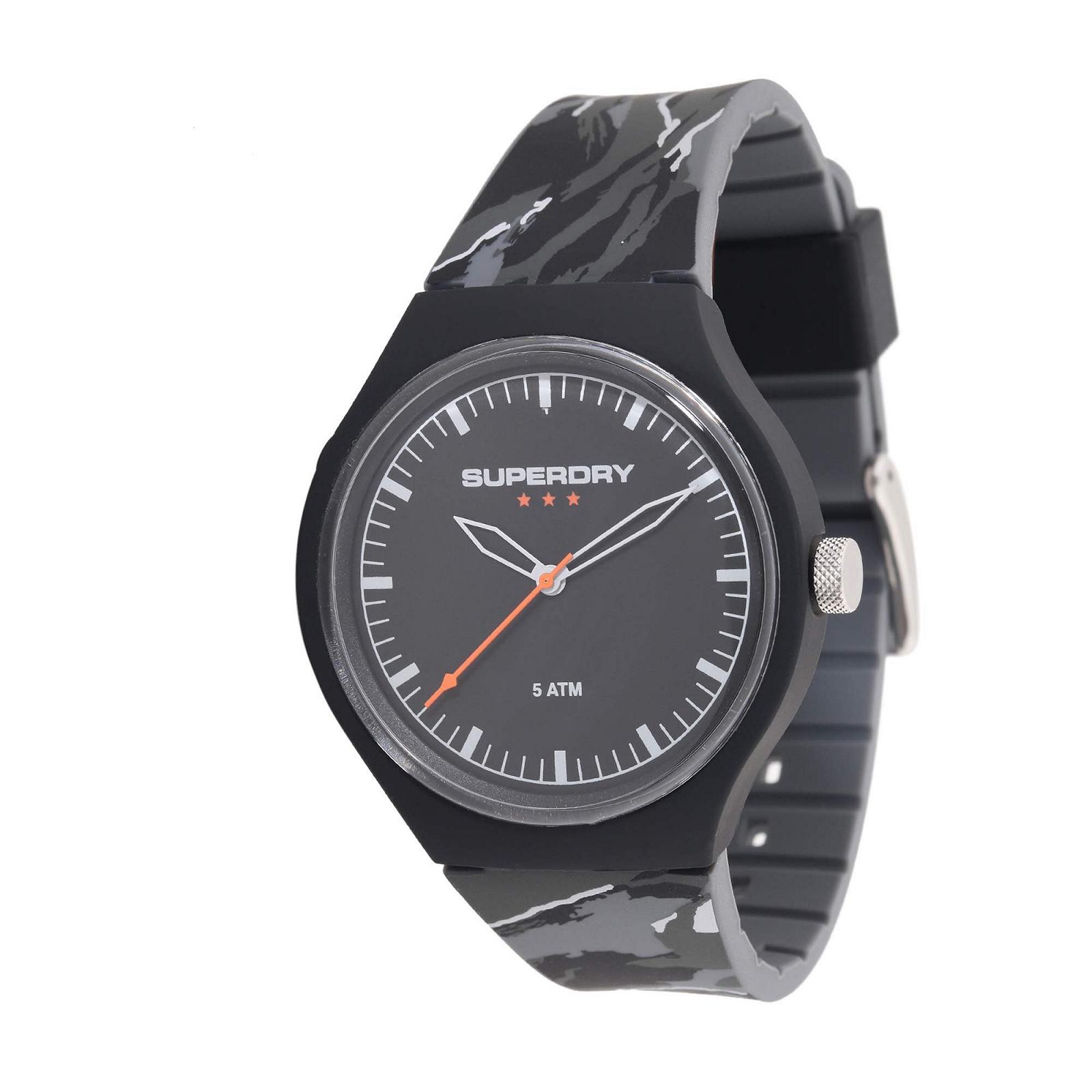 Часы Superdry SYG270EB Женские Аналоговые Кварцевые Черный Ремешок, фото №2