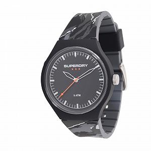 Часы Superdry SYG270EB Женские Аналоговые Кварцевые Черный Ремешок synthetic.ua - Фото 1