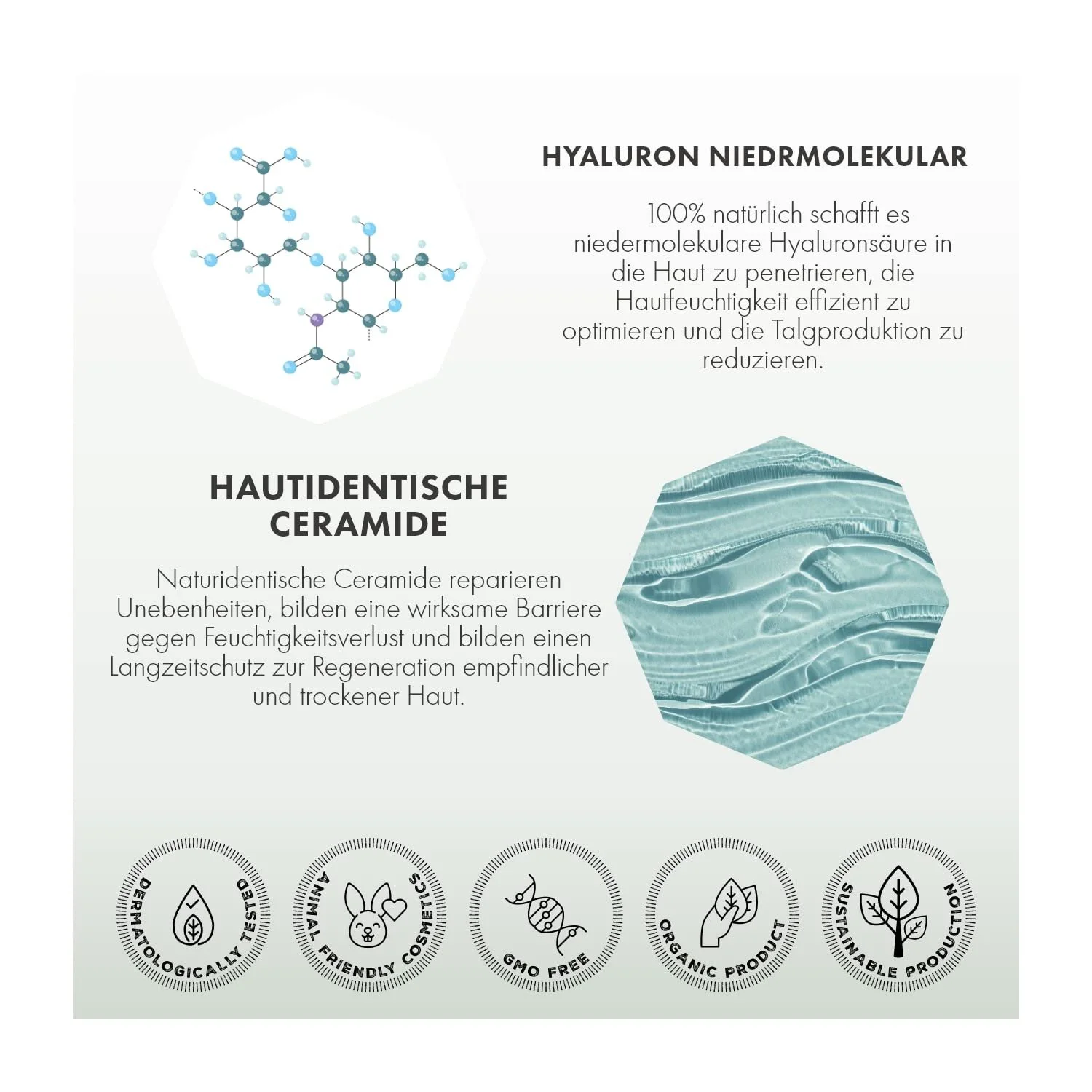 Денний крем Cristinen Moor Organic Hyaluronic Cream з низькомолекулярною гіалуроновою кислотою та церамідами, 100% органічний, фото №4 Денний крем Cristinen Moor Organic Hyaluronic Cream з низькомолекулярною гіалуроновою кислотою та церамідами, 100% органічний, фото №4