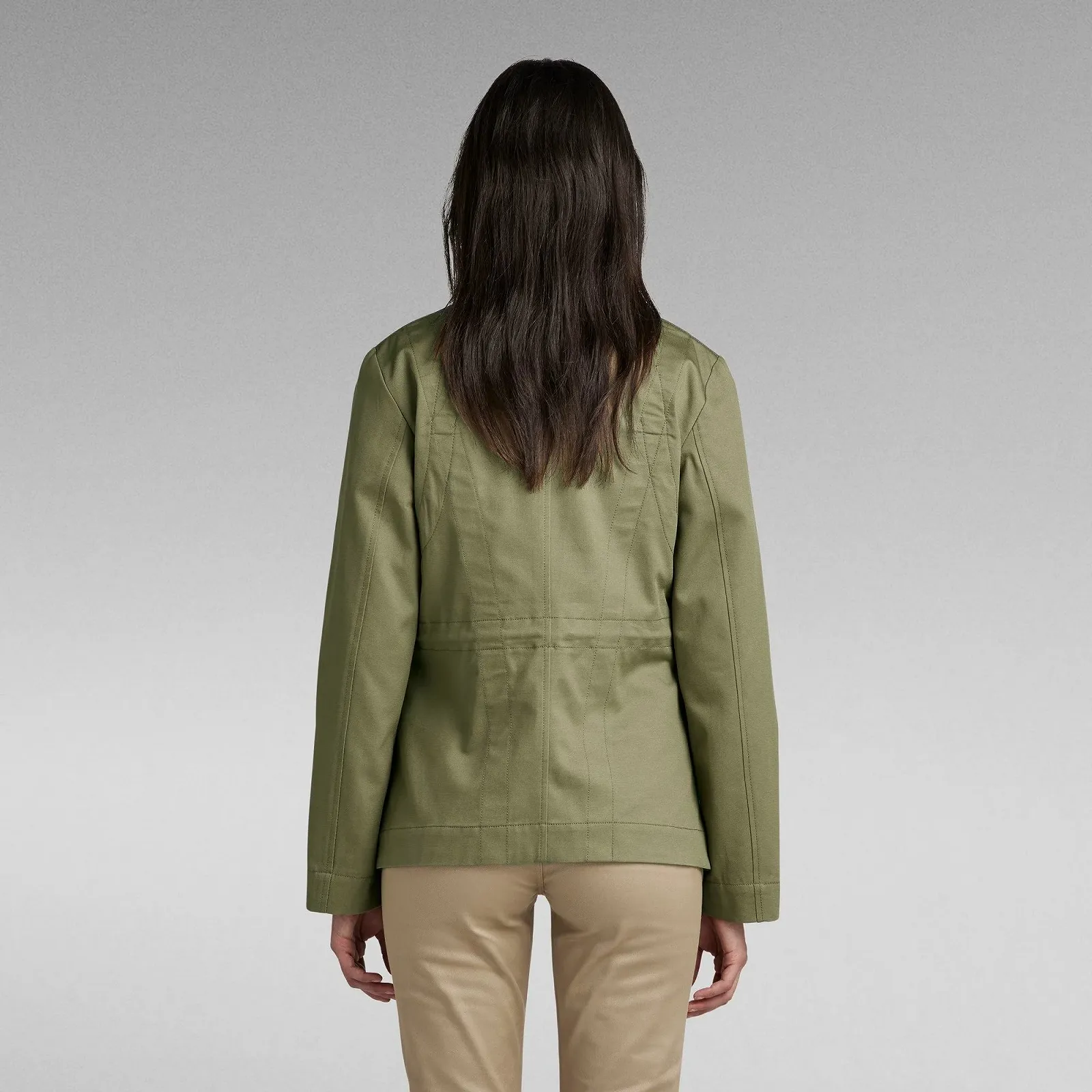 Жіноча куртка G-Star RAW Slim Field Jacket Draper Dobby - S, фото №3