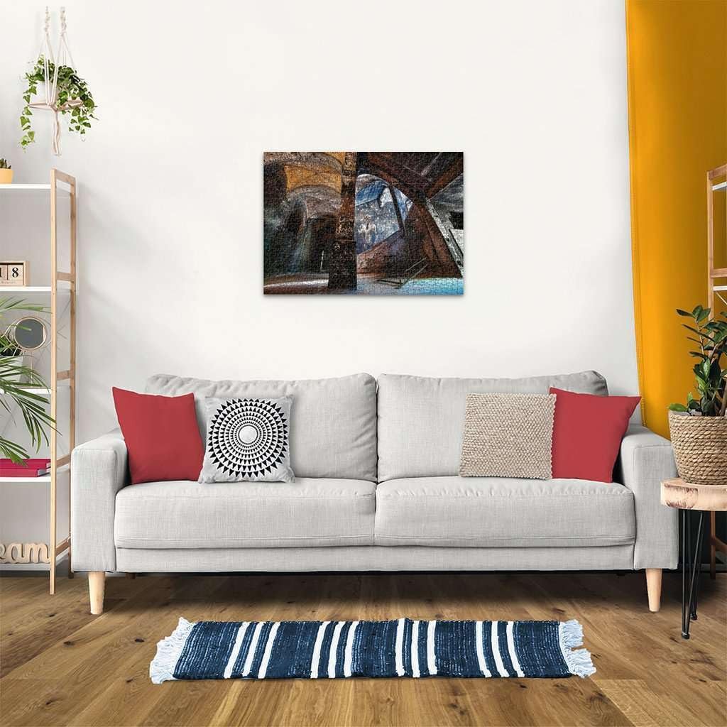 Пазл Ravensburger Lost Places 12001393 Alpenhaus Graffito Beelitzer Heilstätten 1000 элементов от 14 лет, фото №4 Пазл Ravensburger Lost Places 12001393 Alpenhaus Graffito Beelitzer Heilstätten 1000 элементов от 14 лет, фото №4