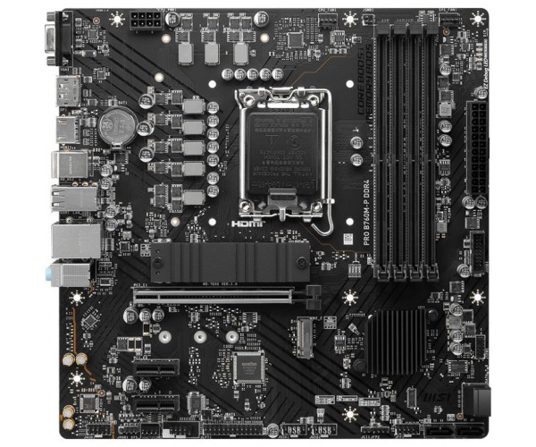 Материнська плата MSI PRO B760M-P DDR4 (911-7E02-001), фото №1