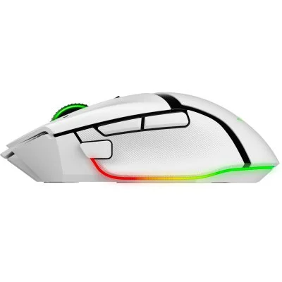 Мышка Razer Basilisk V3 Pro 35K Wireless/Bluetooth White (RZ01-05240200-R3G1), фото №4 Мышка Razer Basilisk V3 Pro 35K Wireless/Bluetooth White (RZ01-05240200-R3G1), фото №4