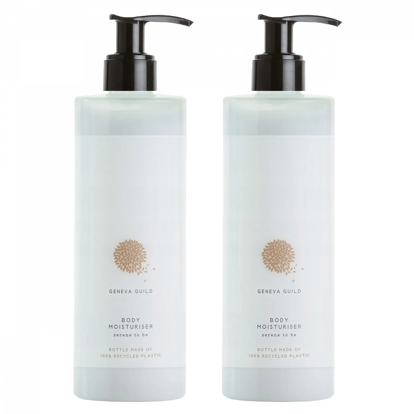 Лосьйон для тіла Geneva Guild з дозатором, 2 x 380 мл, фото №1