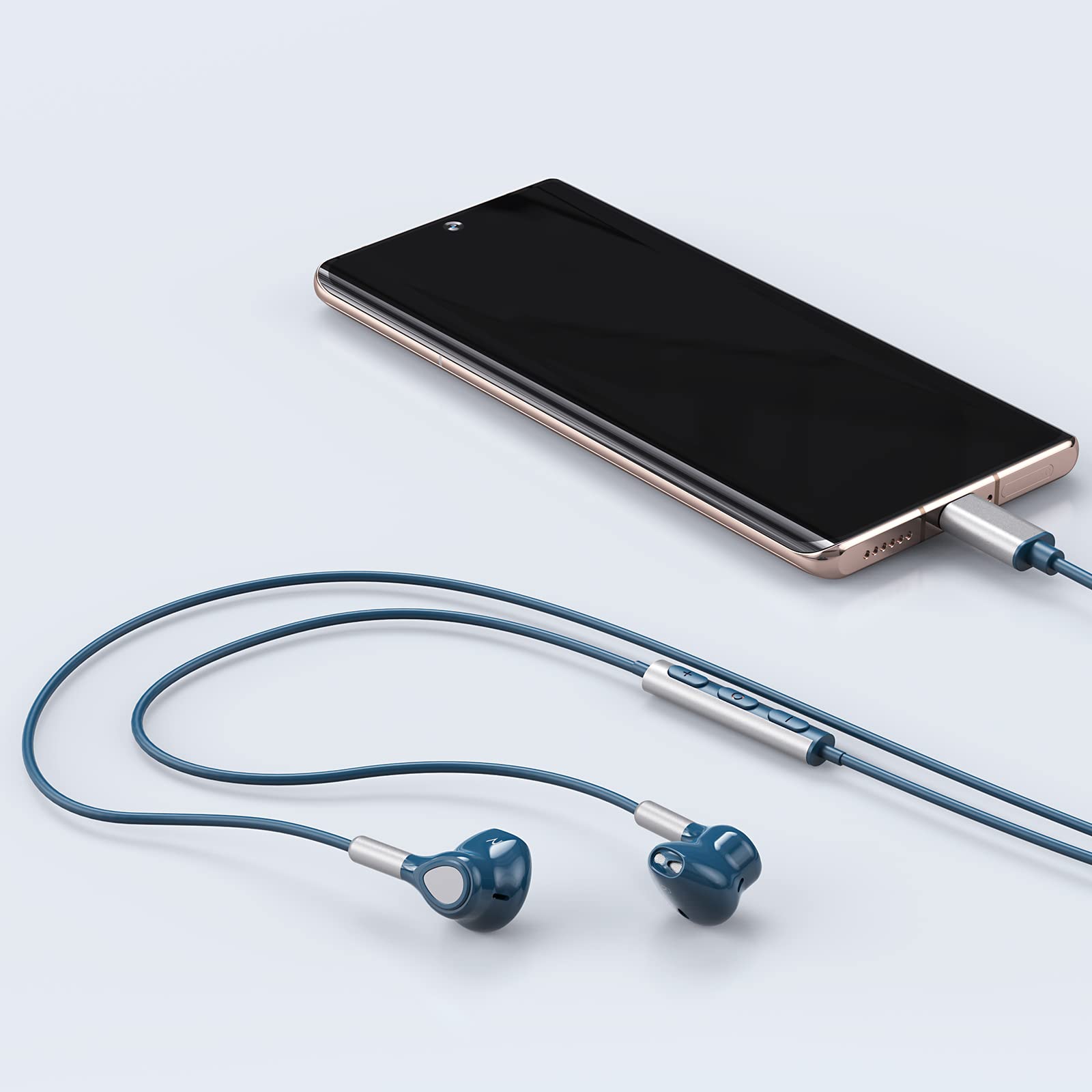 Наушники USB C для Samsung Galaxy S22 Ultra S21 FE S20 A53, фото №7