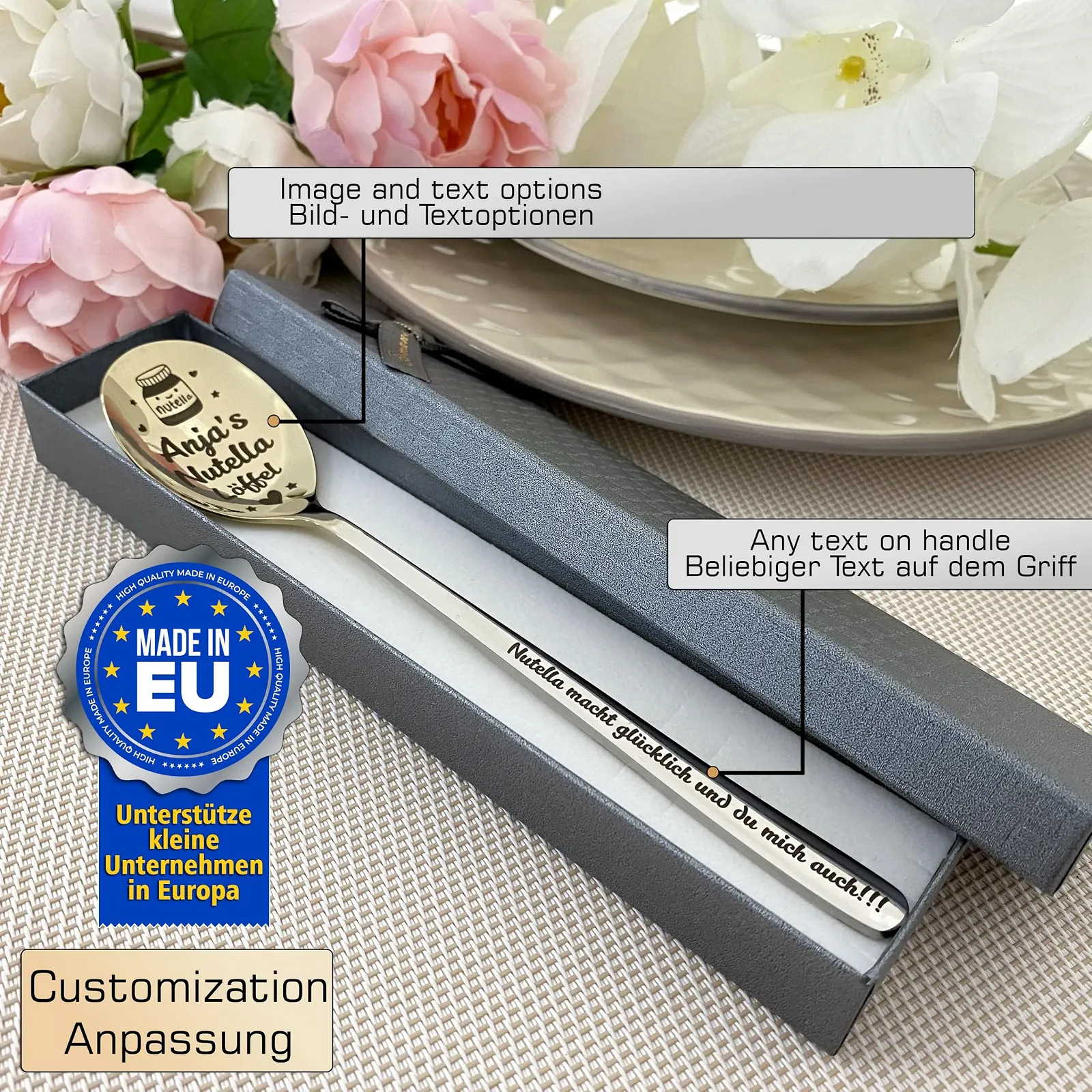 Ложка Шоколадна Персоналізований Подарунок з Іменем, фото №2 Ложка Шоколадна Персоналізований Подарунок з Іменем, фото №2