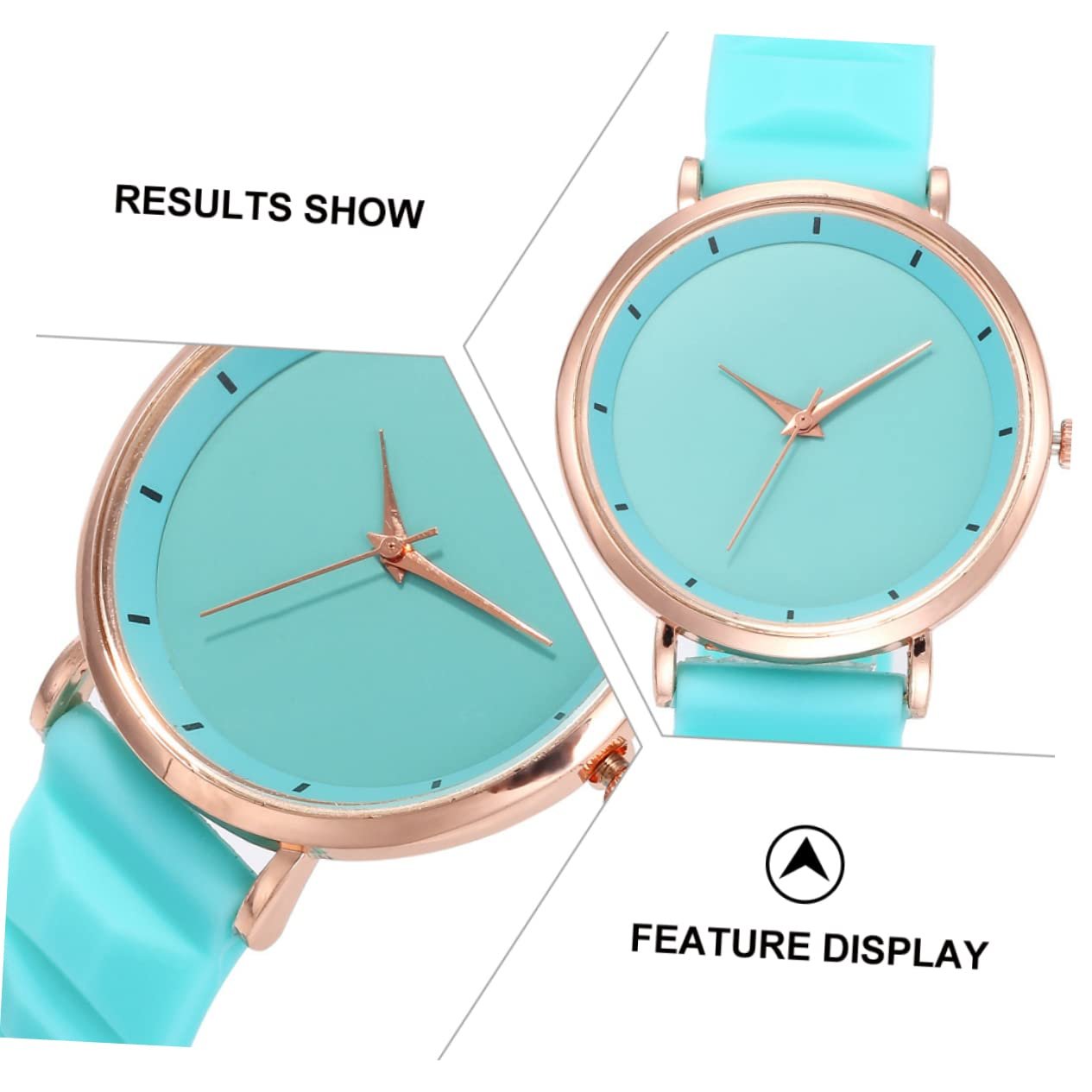 OATIPHO Кварцовий годинник Жіночий Повсякденний наручний годинник декоративний годинник, фото №5