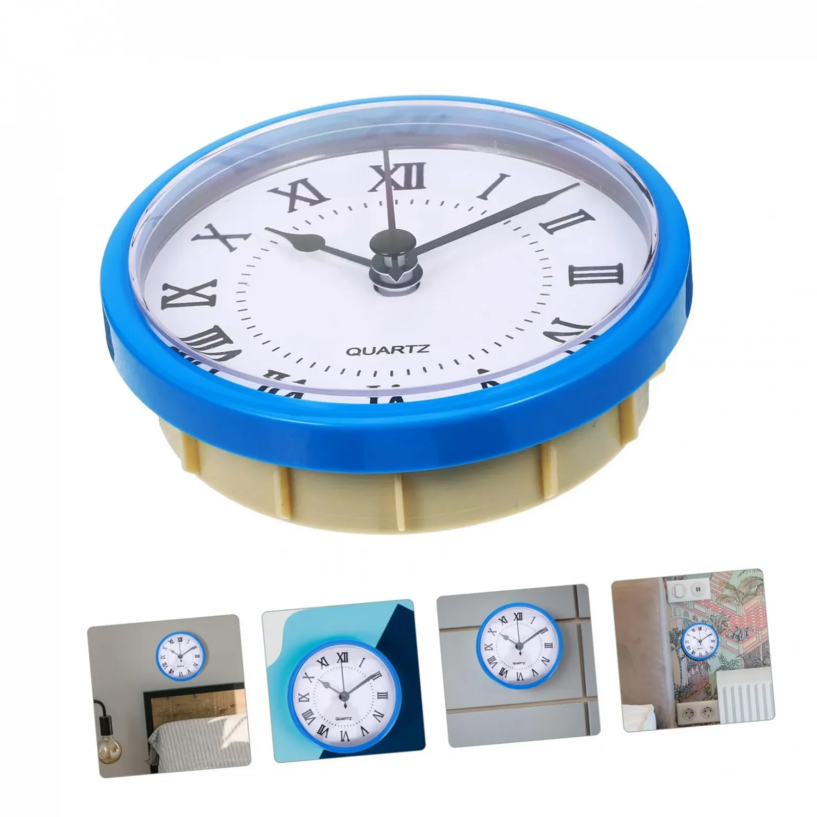 Часы Настольные FUNOMOCYA Мини с Римскими Цифрами Круглые Кварцевые, фото №9