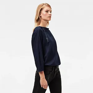 Женский топ G-Star RAW Gathered Neck Top - XS synthetic.ua - Фото 1