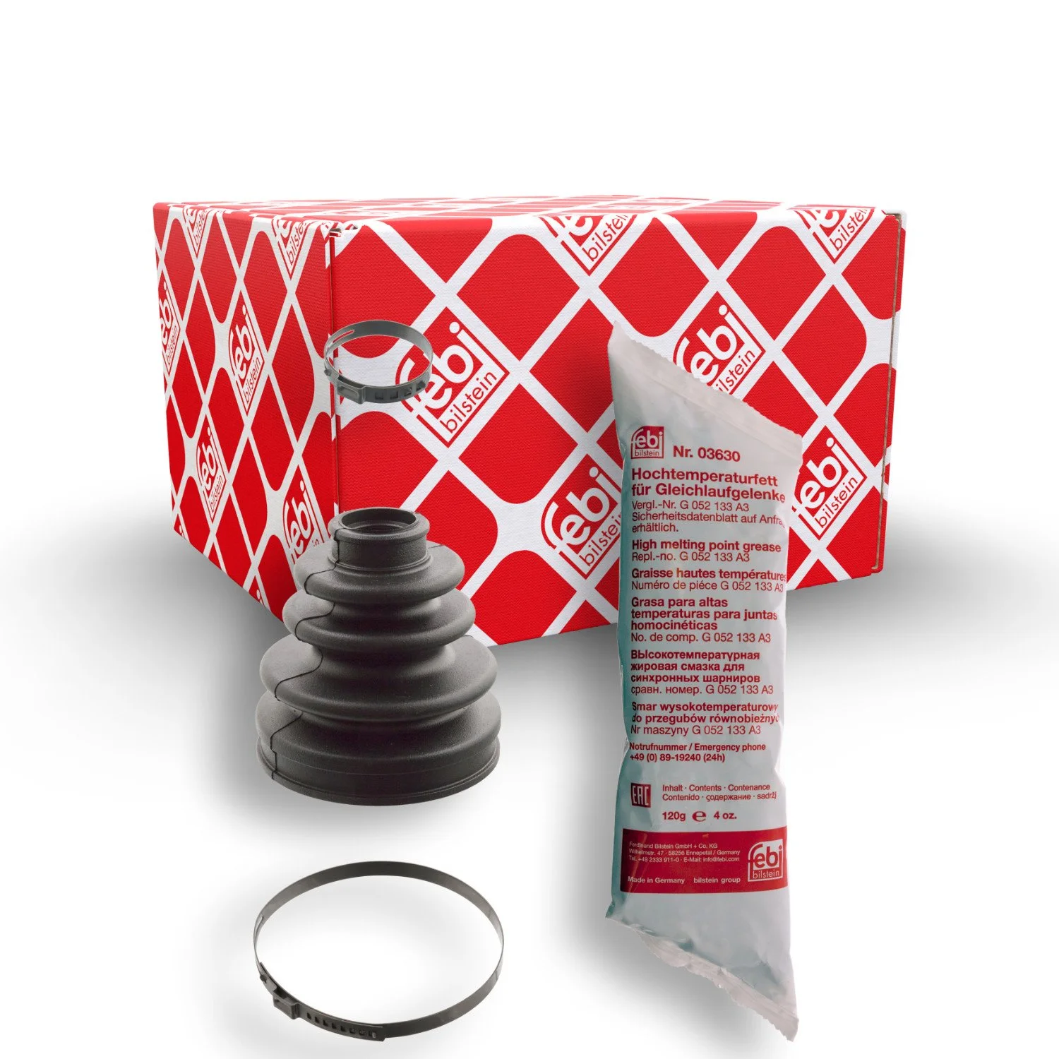 Комплект пильовика приводного вала FEBI BILSTEIN 102382 для TOYOTA, передній міст, фото №1