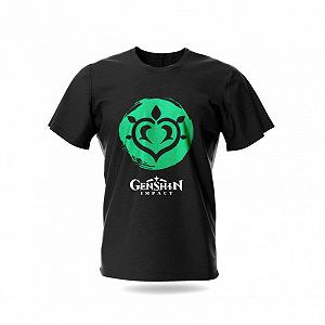 Фрут тюма Дендро Геншин Імпакт Genshin Impact Чорна S 15672 - Фото 1