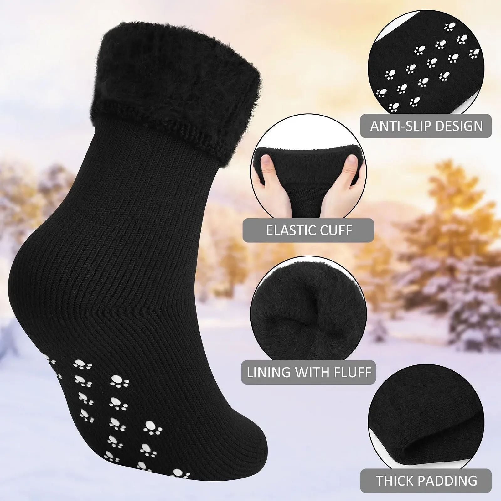 2 пари Термошкарпеток Жіночі 37-42, фото №3