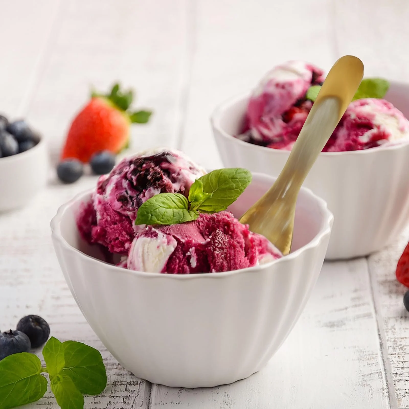 Ложка YARNOW Набор 4 шт Рог Модель, фото №2