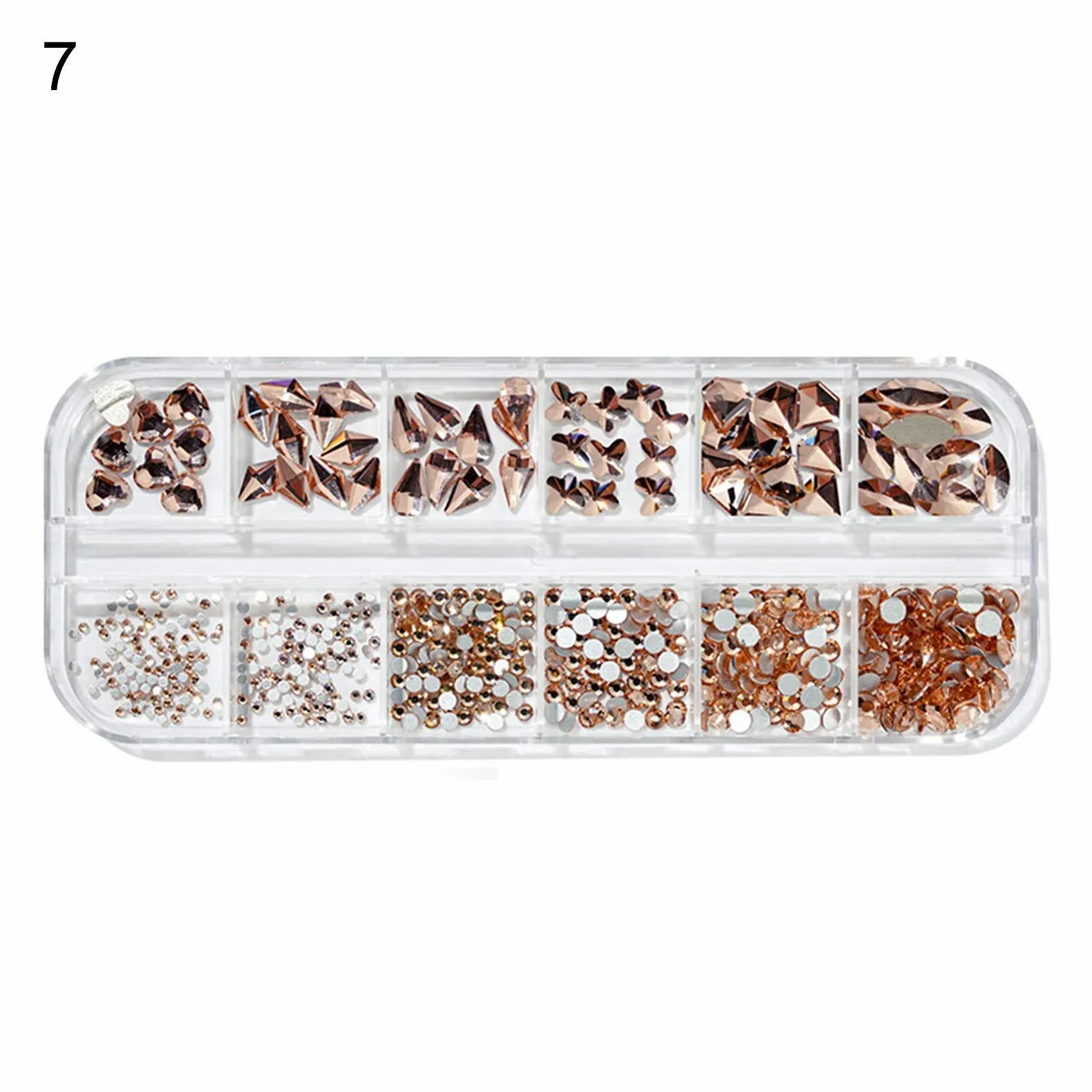 Наклейки для ногтей Разные формы и цвета 12, фото №9