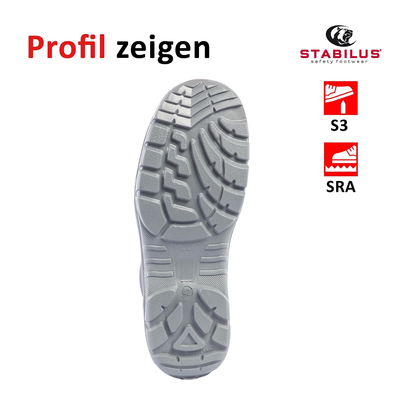 Ботинки STABILUS Kurt Mid S3 кожаные с металлическим подноском, фото №6