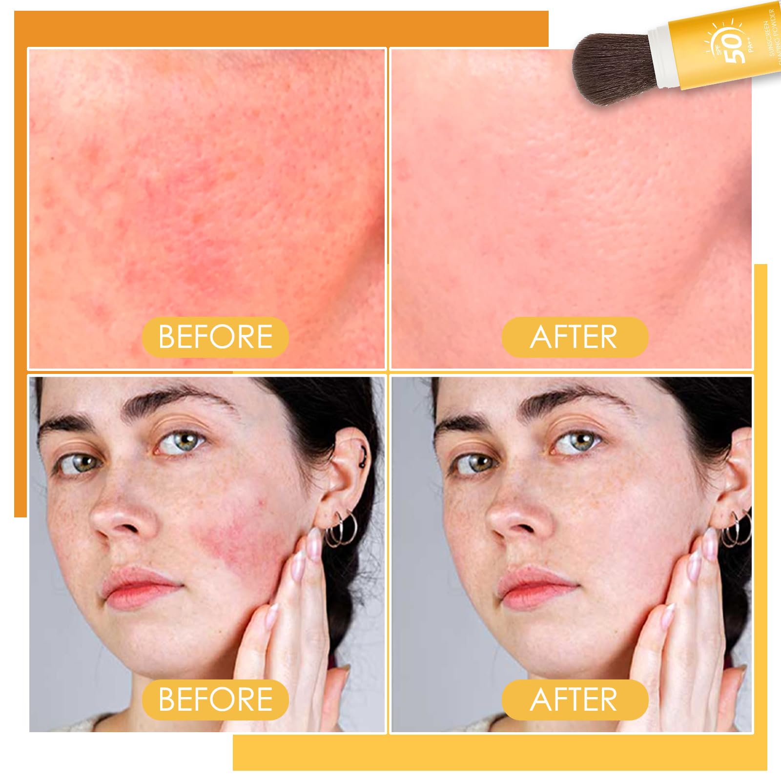 Пудра EONFAVE SPF 50 Matte Finish Loose Powder, фото №4