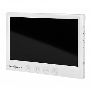 Цветной AHD видеодомофон GreenVision GV-057-AHD-M-VD7SD White - Фото 1
