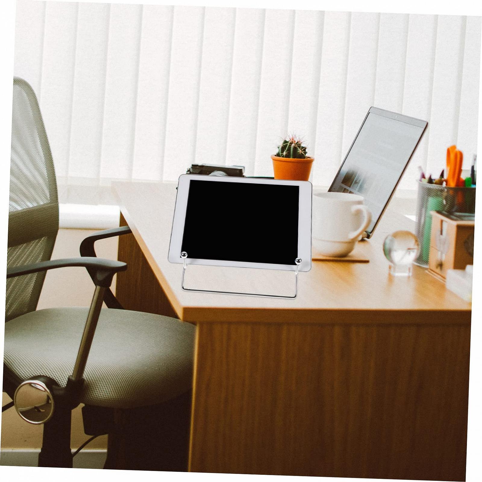 Подставка для ноутбука NUOBESTY, эргономичная, многофункциональная, для ноутбука, планшета и книг, для письменного стола, улучшает осанку, фото №5