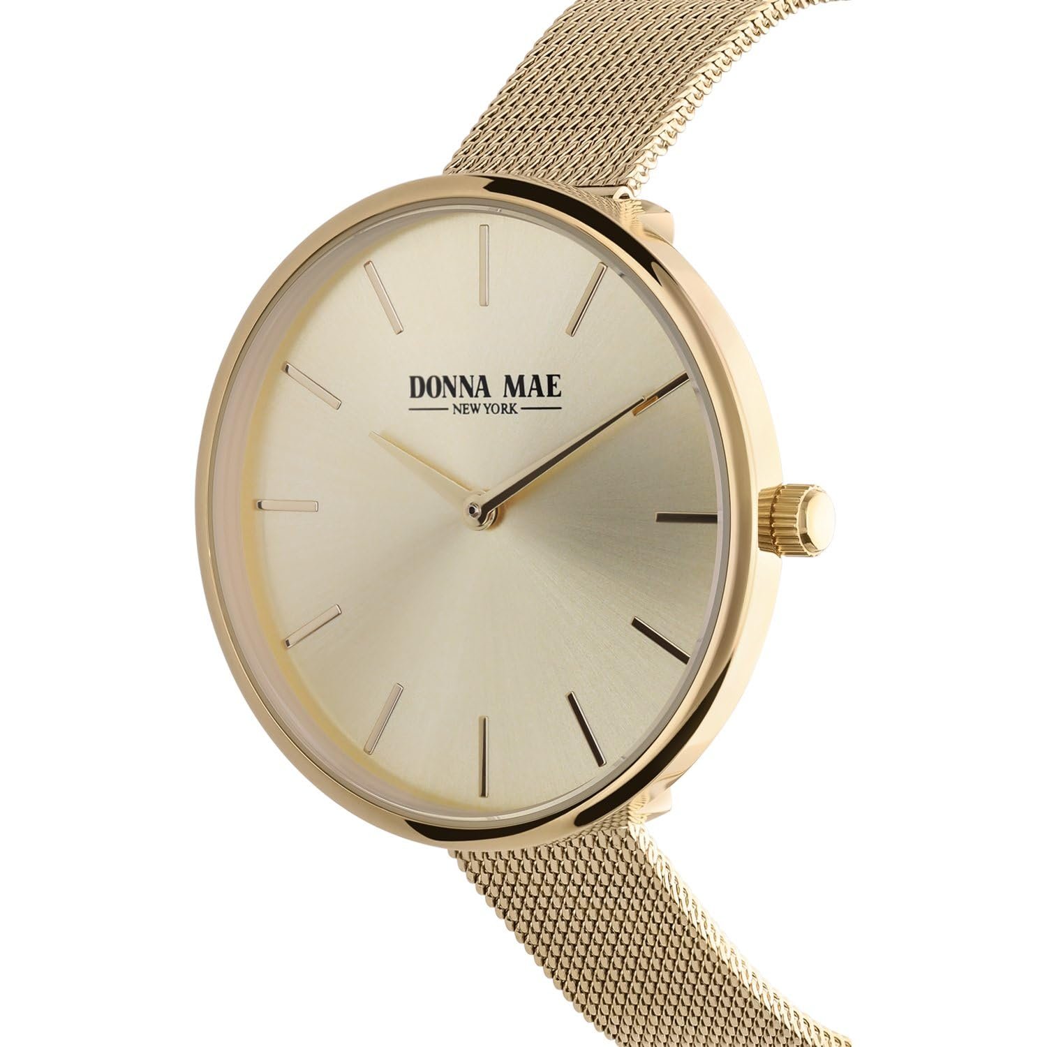 Женские часы Lucardi Donna Mae Золотой цвет, сетчатый браслет, 38 мм, фото №2 Женские часы Lucardi Donna Mae Золотой цвет, сетчатый браслет, 38 мм, фото №2