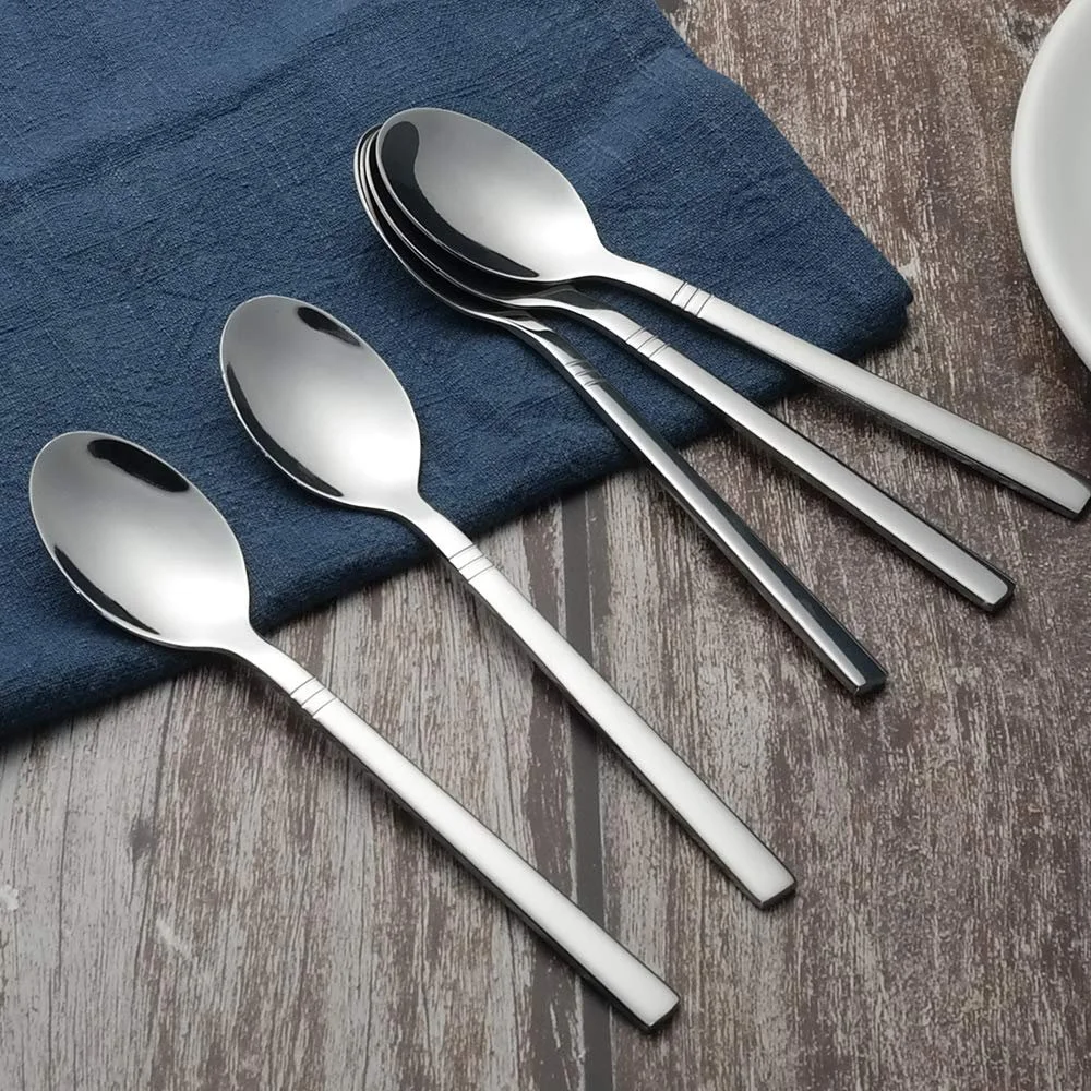 Ложка чайна з нержавіючої сталі 12 шт., фото №7