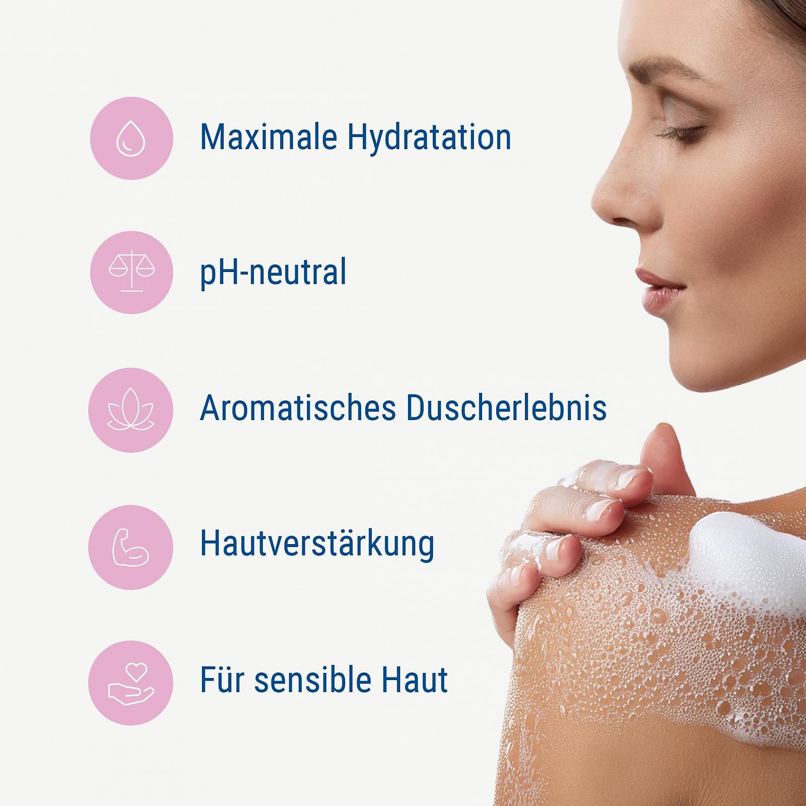 Гель для душу Soft Organic Aloe Vera & Apricot Kernel Oil pH 5.5 для чутливої шкіри, фото №3