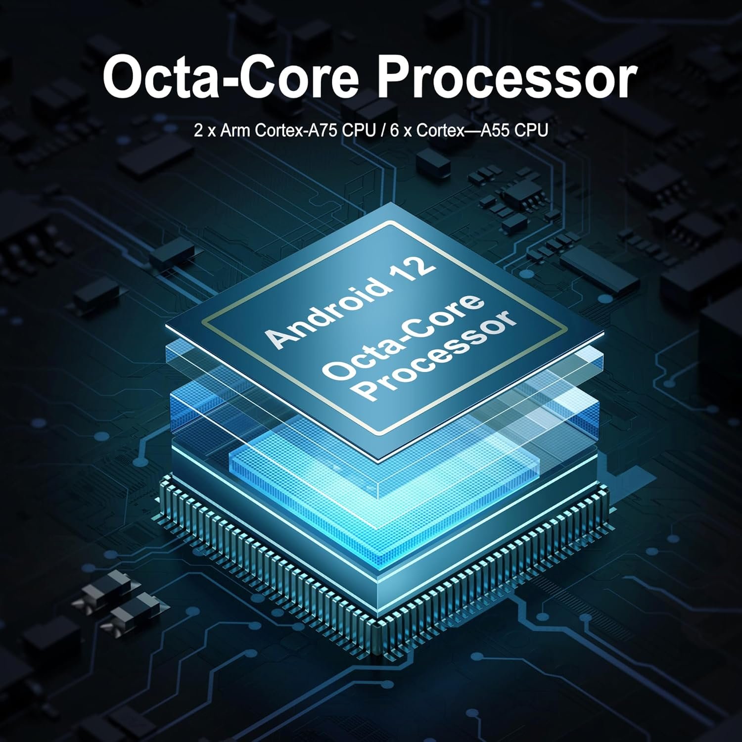 Планшет 13" 2K Veidoo T80 Plus (8+8)/256Gb 4G 2-SIM 8 ядер Android 12 10000 mAh Сірий, фото №4