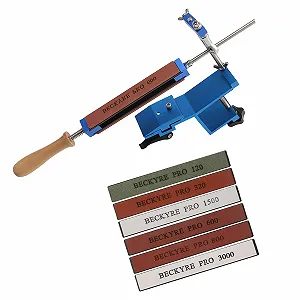 Точило для ножів професійна з фіксованим кутом та 6 каменями 120-3000 Grit - Фото 1