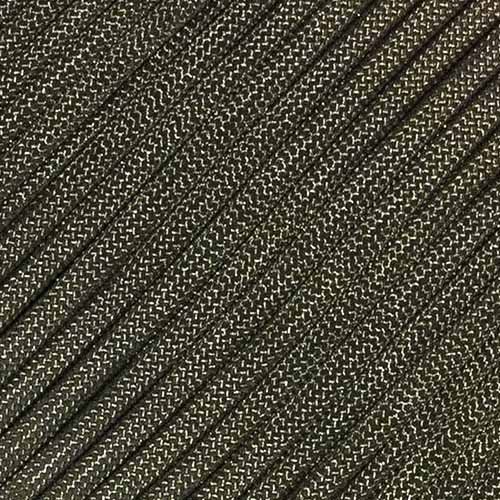 Паракорд West Coast Paracord Typ III 550 Premium, 30 м, нейлон, 7 нитей, коричнево-оливковый, фото №1