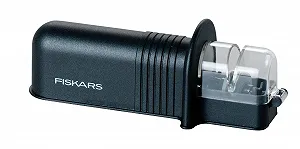 Точилка для ножів Fiskars Roll-Sharp Essential 1065598 пластикова керамічна Чорна - Фото 1