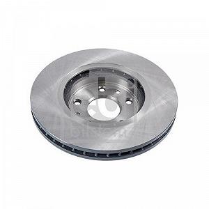 Гальмівний диск FEBI BILSTEIN 108392 для NISSAN RENAULT, передня вісь synthetic.ua - Фото 1