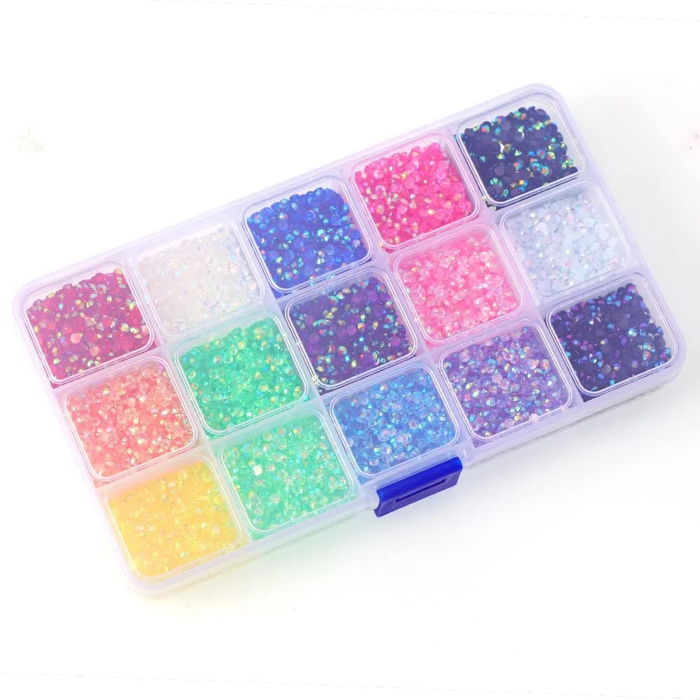 Стрази Прозорі з плоскою задньою стороною 4 мм (11000 шт), фото №4