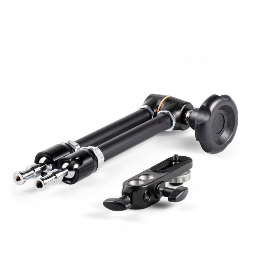 Тримач Manfrotto Variable Friction Arm з кронштейном Чорний (Magic Arm Fixed + Button+143Bkt), фото №5