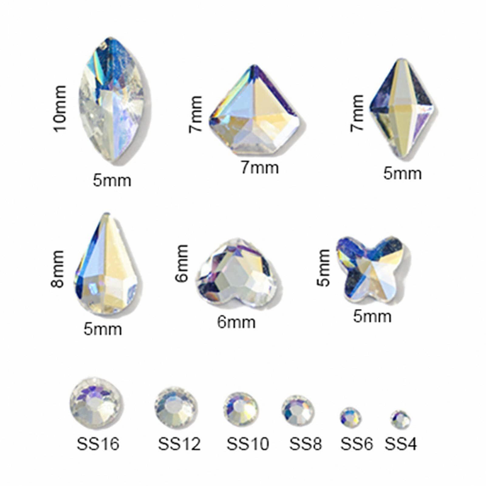Наклейки для дизайна ногтей Разноцветные Блестки для маникюра 10, фото №7 Наклейки для дизайна ногтей Разноцветные Блестки для маникюра 10, фото №7